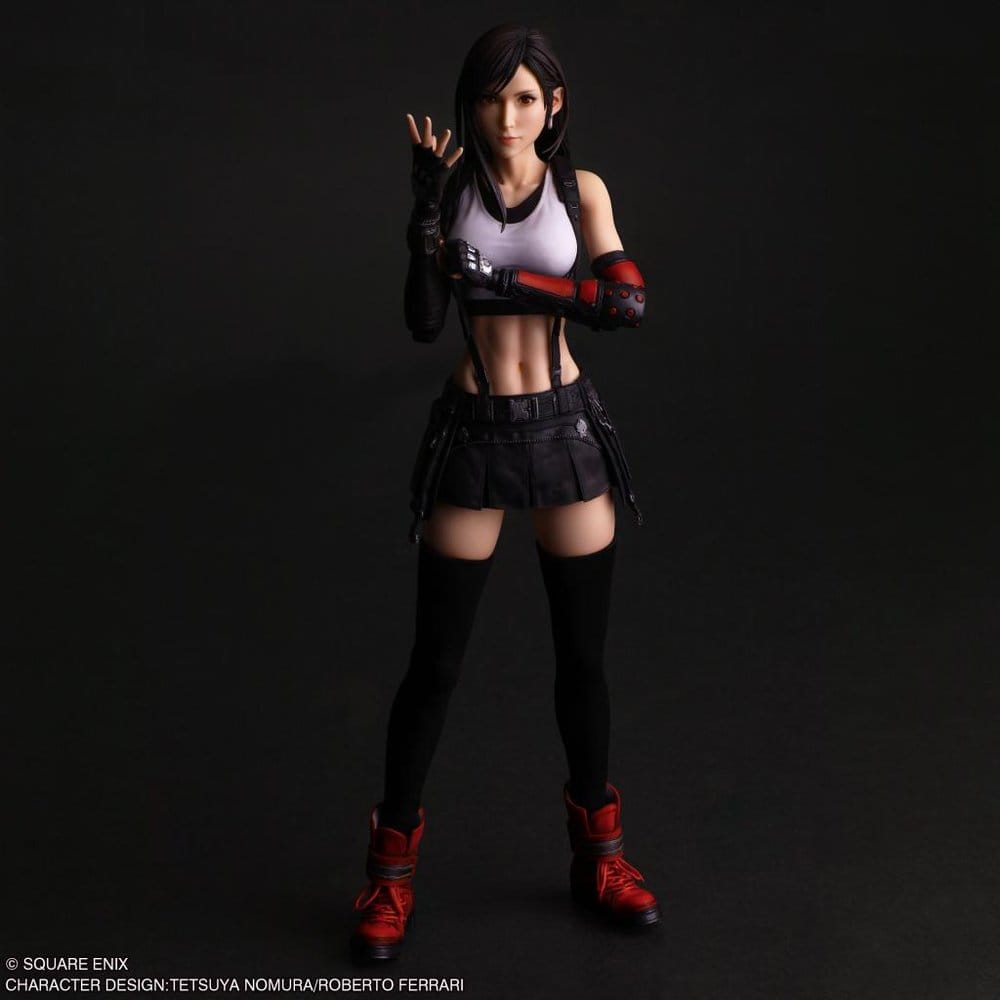 Final Fantasy VII Rebirth Play Arts Shin Action Figure Tifa Lockhart 25 cm