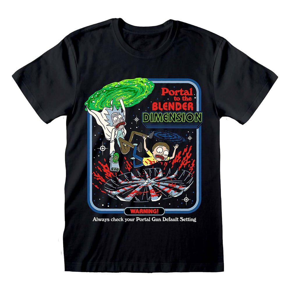 Steven Rhodes T-Shirt Rick and Morty Portal Collab Size S