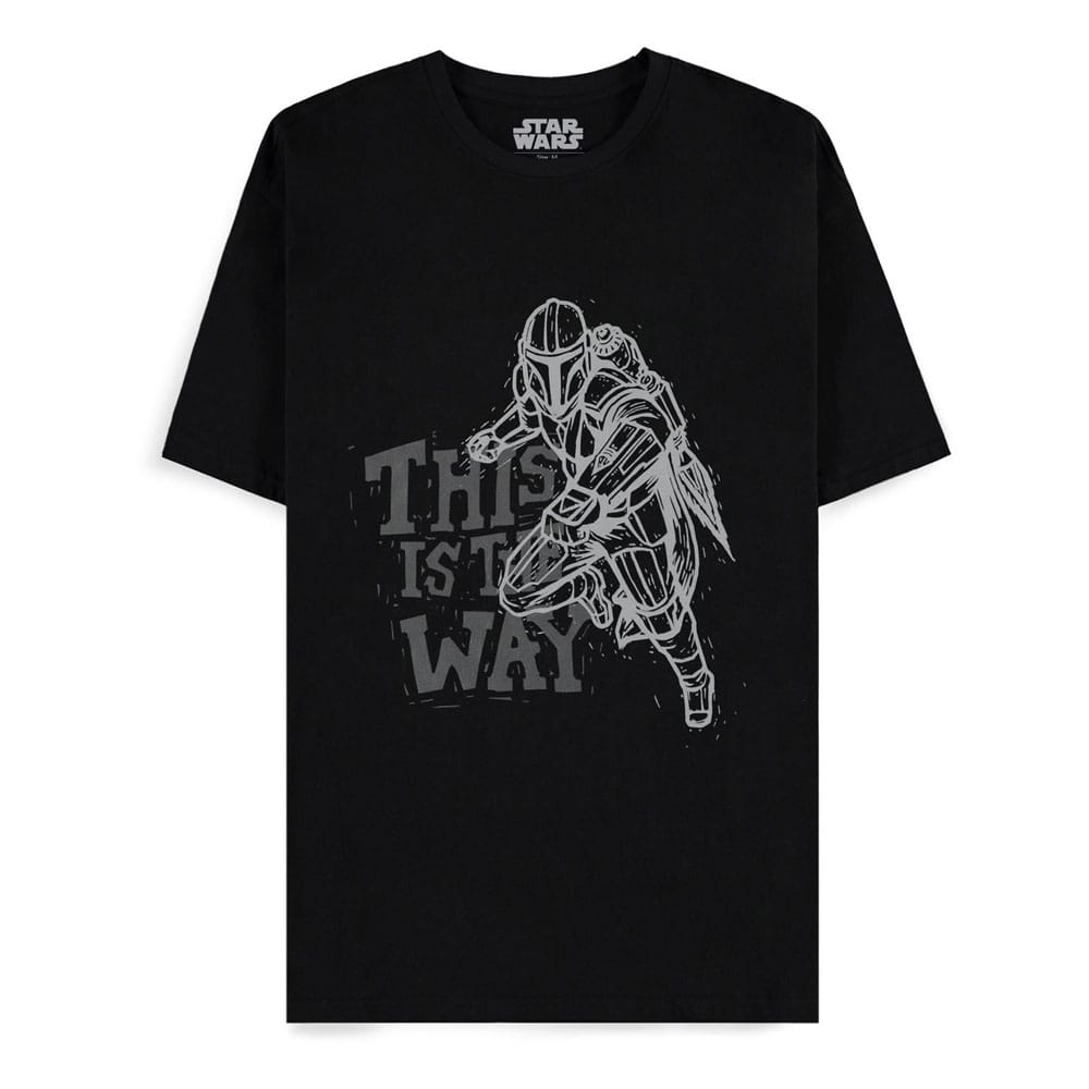 Star Wars The Mandalorian T-Shirt Mandalorian Size M