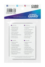 Ultimate Guard Card Dividers Standard Size (10) - Transparent