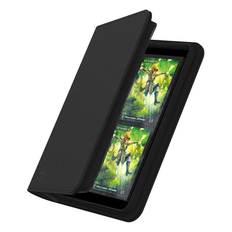Ultimate Guard Zipfolio 160 8-Pocket Xenoskin - Black – billede 2