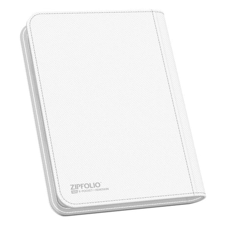 Ultimate Guard Zipfolio 160 8-Pocket Xenoskin - White – billede 4