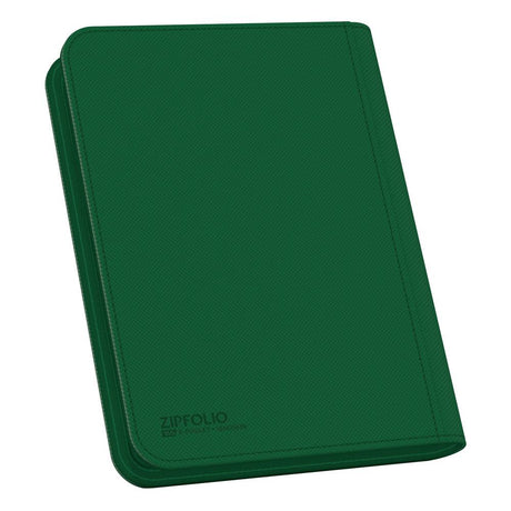 Ultimate Guard Zipfolio 160 8-Pocket Xenoskin - Green – billede 4