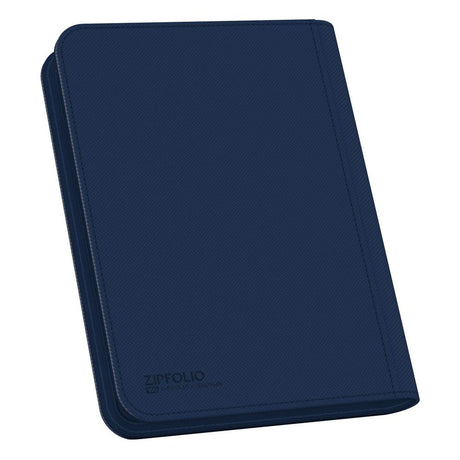 Ultimate Guard Zipfolio 160 8-Pocket Xenoskin - Blue – billede 4