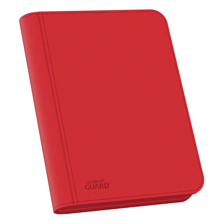 Ultimate Guard Zipfolio 160 8-Pocket Xenoskin - Red – billede 3