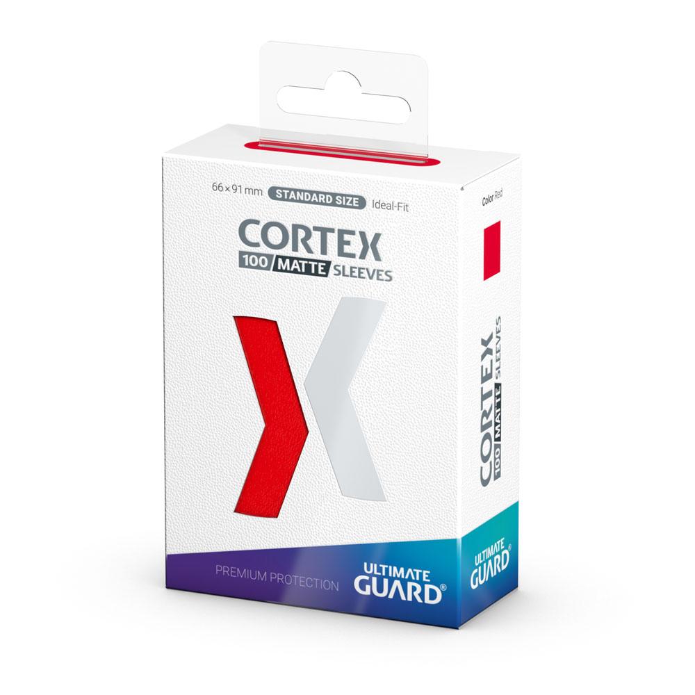 Ultimate Guard Cortex Sleeves Matte Standard Size (100) - Red