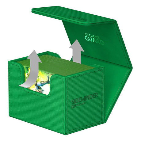 Ultimate Guard Sidewinder 80+ Xenoskin - Green – billede 5