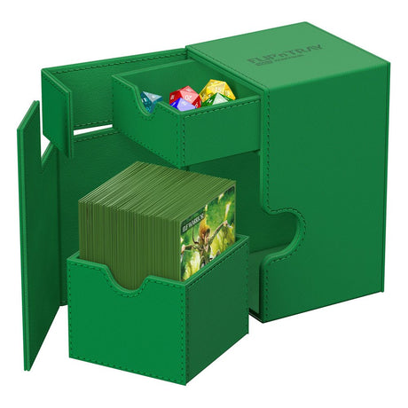Ultimate Guard Flip'n'Tray 100+ Xenoskin - Green – billede 5