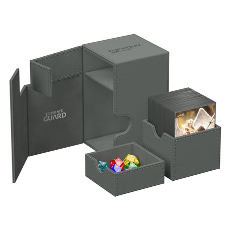 Ultimate Guard Flip'n'Tray 100+ Xenoskin - Grey – billede 4