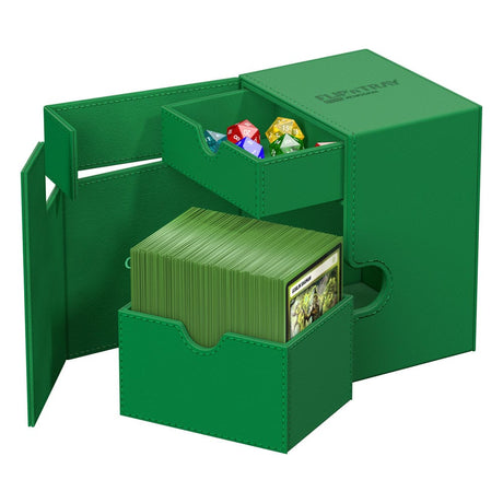 Ultimate Guard Flip'n'Tray 133+ Xenoskin - Green – billede 5