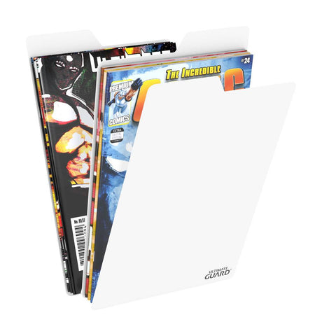 Ultimate Guard Comic Book Dividers (25) - White – billede 3