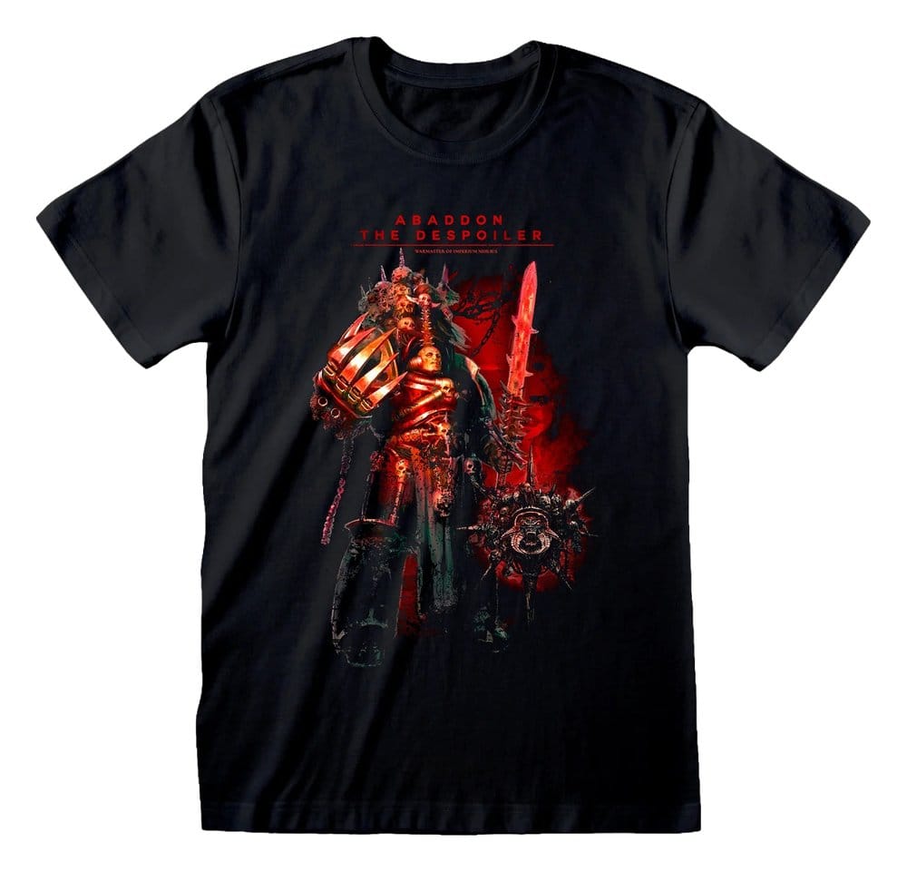 Warhammer T-Shirt Abaddon The Despoiler Size XL