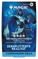 Magic the Gathering Zersplitterte Realität Commander Deck Multiverse Reforged Assortment (4) german