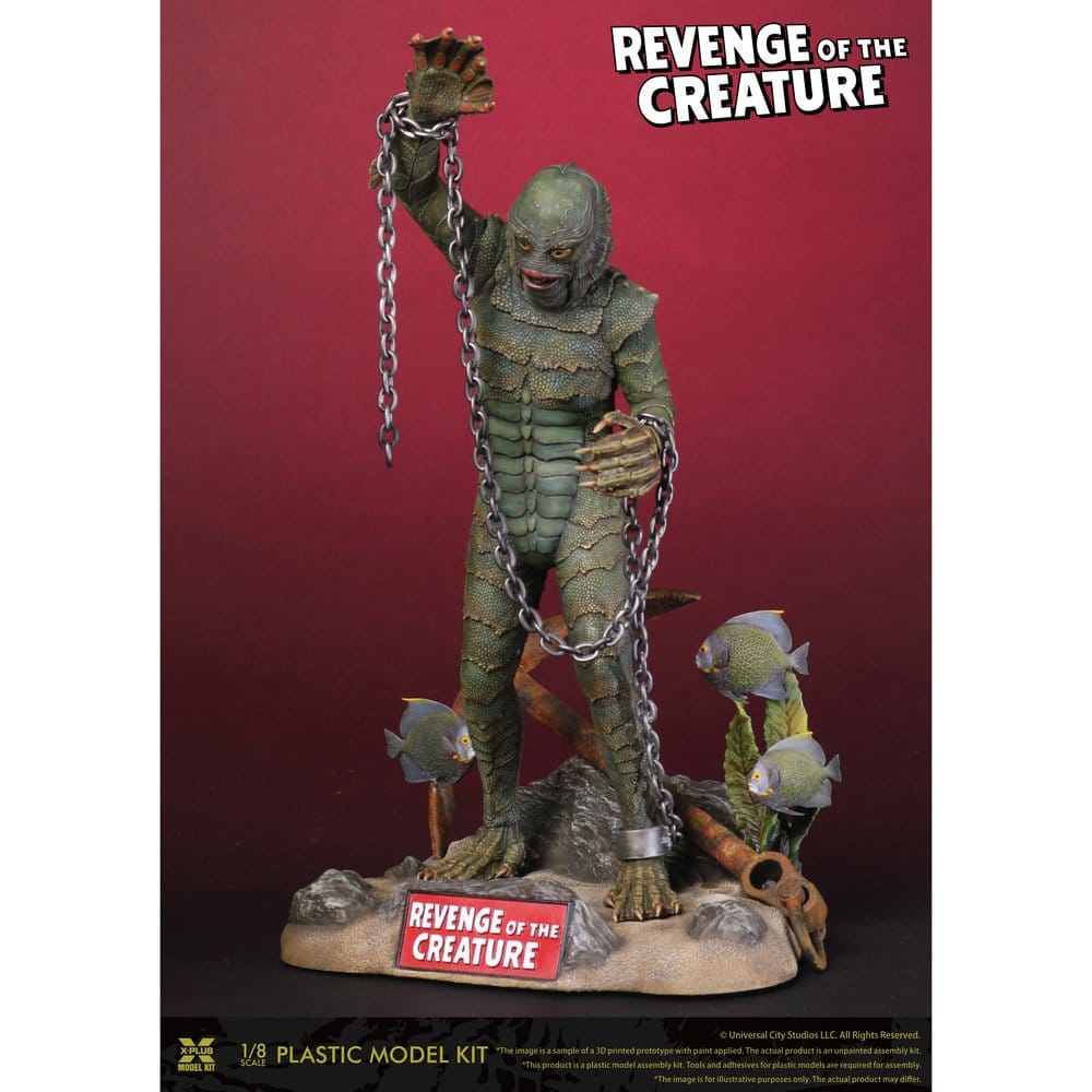 Revenge of the Creature Plastic Model Kit 1/8 Revenge of the Creature 28 cm (Reproduction)